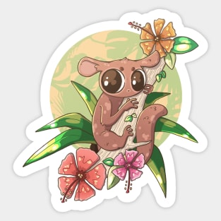 Cutie Lemur Sticker